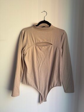 Express Body Contour Mock neck Bodysuit